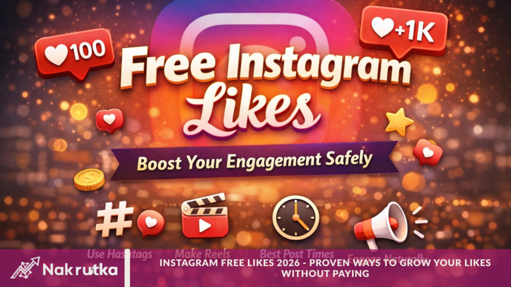 Instagram Free Likes 2026 - Proven Ways to Grow Your Likes Without Paying